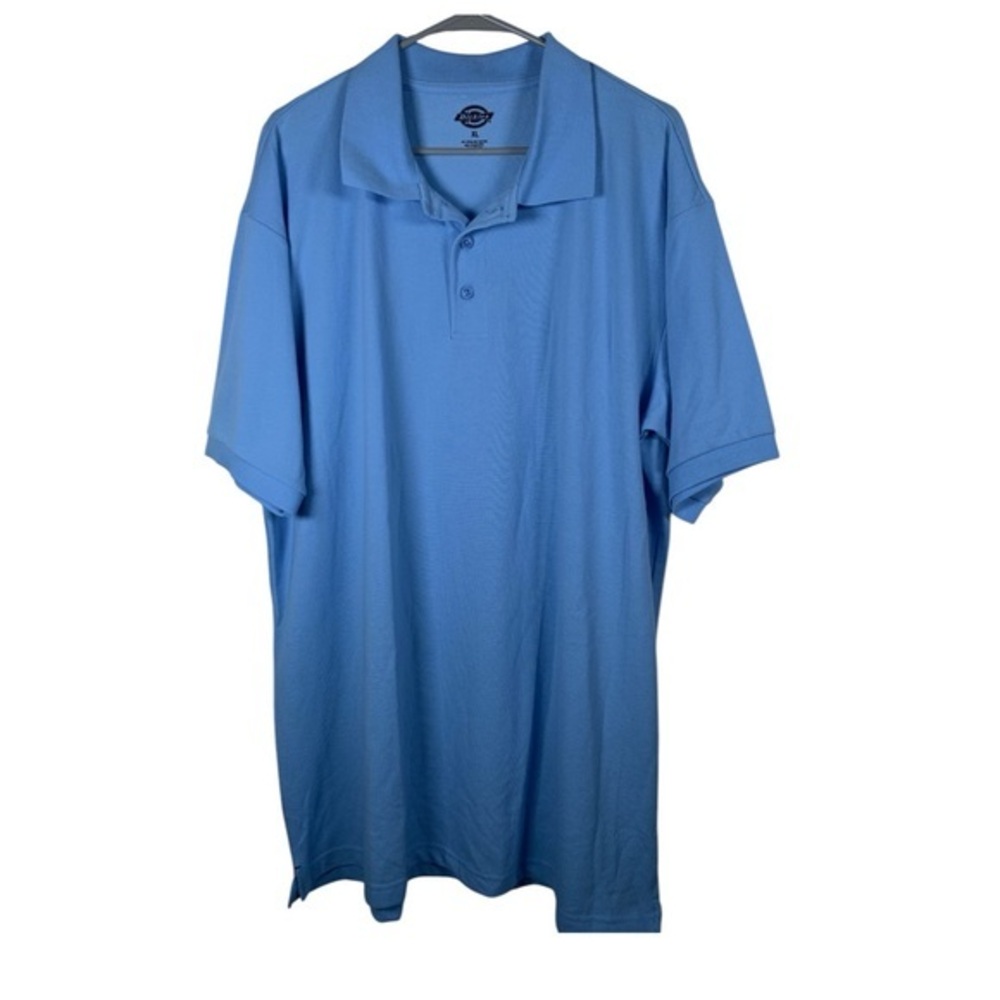 Dickies Light Blue Polo Shirt Size XL EUC #0793